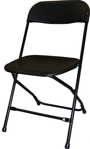 Rental store for CHAIR, FOLDING METAL Black in Monroe WA