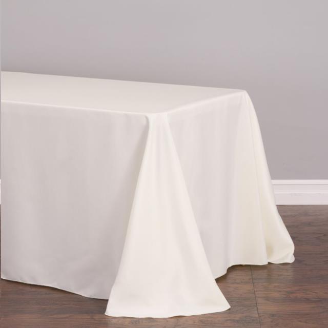 Rental store for TABLECLOTH, 90 X132  WHITE in Monroe WA