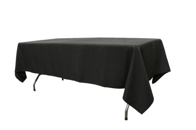 Rental store for TABLECLOTH, 60  X 120  BLACK in Monroe WA