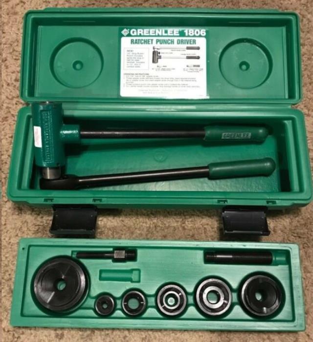 Rental store for PUNCH SET, KNOCK OUT GREENLEE in Monroe WA