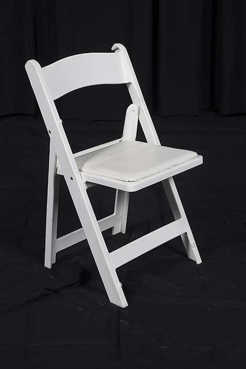 Rental store for CHAIR, WHITE RESIN PADDED SEAT in Monroe WA